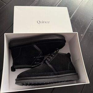 NWT / NIB Quince Australian Shearling Chukka Booties